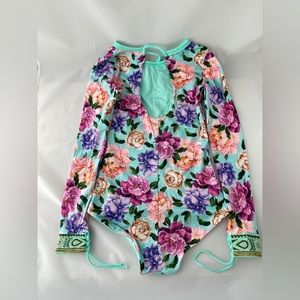 Swimsuit for girl- floral print